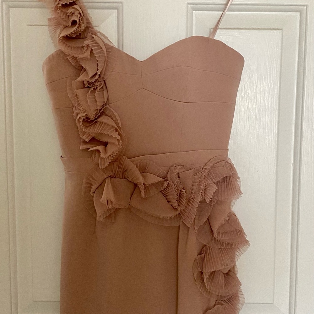 NWT BCBGMaxazria Antique Pink Cocktail Dress Size 2